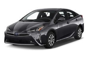 2021 Toyota Prius LE AWD Hybrid 4 Door Hatchback Angularfront