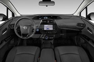 2021 Toyota Prius LE AWD Hybrid 4 Door Hatchback Dashboard