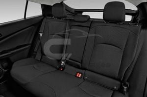 2021 Toyota Prius LE AWD Hybrid 4 Door Hatchback Rearseat