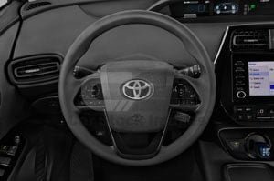2021 Toyota Prius LE AWD Hybrid 4 Door Hatchback Steeringwheel