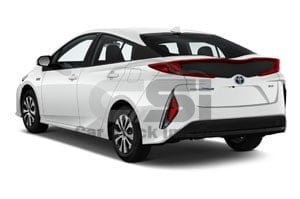 2021 Toyota Prius Prime XLE 4 Door Hatchback Angularrear