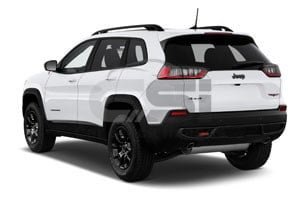 2021 jeep Cheroke Trailhawk 4 Door SUV Angular rear