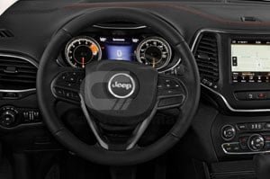 2021 jeep Cheroke Trailhawk 4 Door SUV Steering wheel