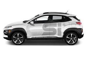 2021 Hyundai Kona Limited 4 Door SUV Side view