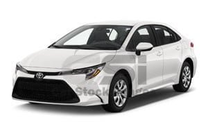 2021 Toyota Corolla LE 4 Door Sedan Angularfront