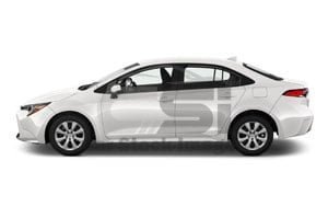 2021 Toyota Corolla LE 4 Door Sedan Sideview