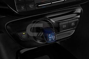 2021 Toyota Prius XLE Hybrid 4 Door Hatchback Gearshift