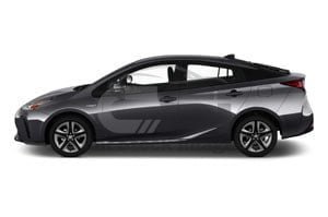 2021 Toyota Prius XLE Hybrid 4 Door  Hatchback Sideview