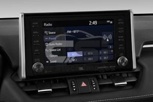2021Toyota RAV4 Hybrid Limited 4 Door SUV Audiosystem