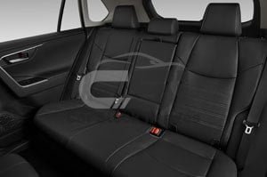 2021Toyota RAV4 Hybrid Limited 4 Door SUV Rearseat