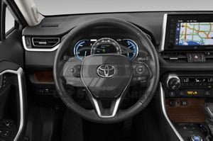 2021Toyota RAV4 Hybrid Limited 4 Door SUV Steeringwheel