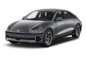 2023 Hyundai ioniq 6 Sel Longrange Sedan Angularfront