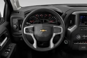 2024 Chevrolet Silverado 1500 Custom Crew 4 Door Trucks Steeringwheel