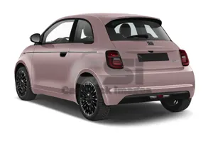 2024 Fiat 500e LA PRIMA 3 Door Hatchback Angularrear