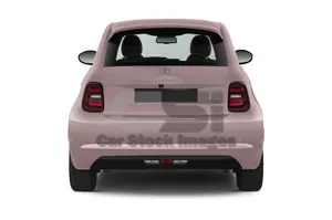 2024 Fiat 500e LA PRIMA 3 Door Hatchback Rearview
