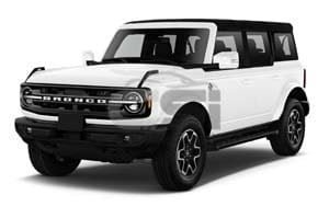 2024 Ford Bronco 4 Doors Outer Banks 5 Door SUV Angularfront