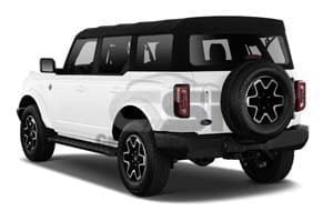 2024 Ford Bronco 4 Doors Outer Banks 5 Door SUV Angularrear