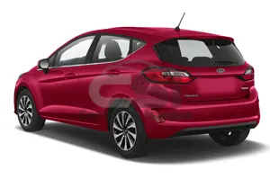 2024 Ford Fiesta Titanium 5 Door Hatchback Angularrear