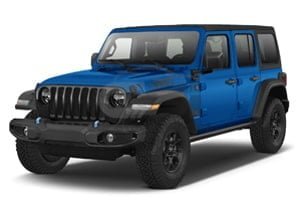 2024 Jeep Wrangler Unlimited High Altitude 4XE 5 SUV Angularfront