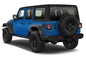 2024 Jeep Wrangler Unlimited High Altitude 4XE 5 SUV Angularrear