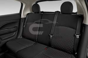 2024 Mitsubishi Mirage ES CVT 5 Door Hatchback Rearseat