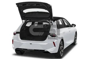 2024 Opel Astra Hybride Rechargeable GS line 5 Door Hatchback Trunk