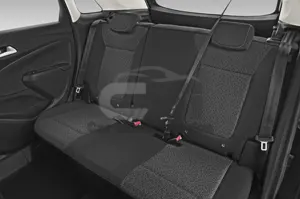 2024 Opel Crossland Elegance 5 Door SUV rearseat