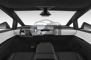 2024 Tesla Cyberbeast 4 Door Truck Dashboard