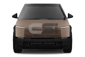 2024 Tesla Cyberbeast 4 Door Truck Frontview