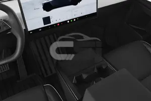 2024 Tesla Cyberbeast 4 Door Truck Gearshift