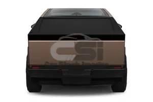 2024 Tesla Cyberbeast 4 Door Truck Rearview