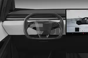 2024 Tesla Cyberbeast 4 Door Truck Steeringwheel