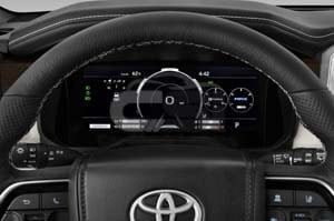 2024 Toyota Sequoia Capstone 4WD 5 Door SUV Instrumentcluster